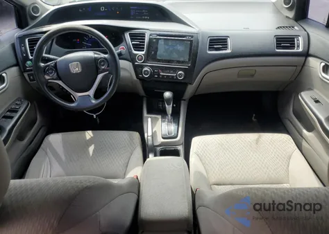 2014 Honda Civic Ex из США, поврежденный, VIN 19XFB2F89EE057292